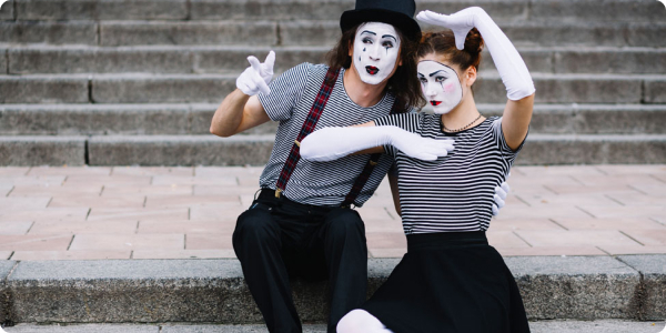 Halloween Jester Costumes for Adults & Kids