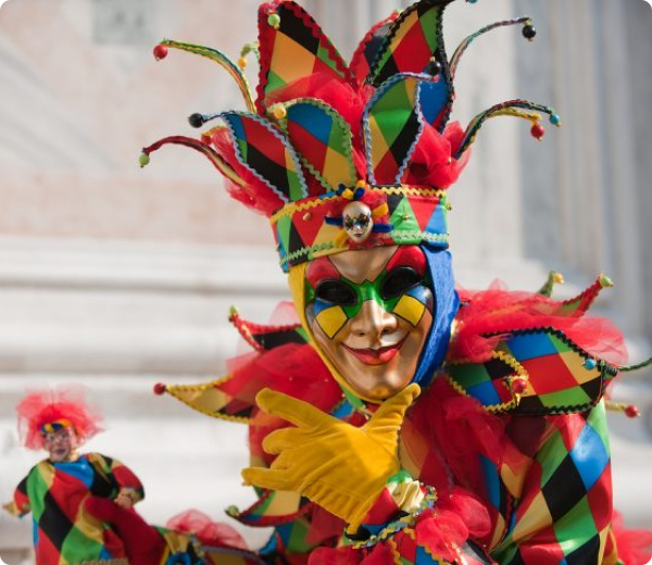 Halloween Jester Costumes for Adults & Kids