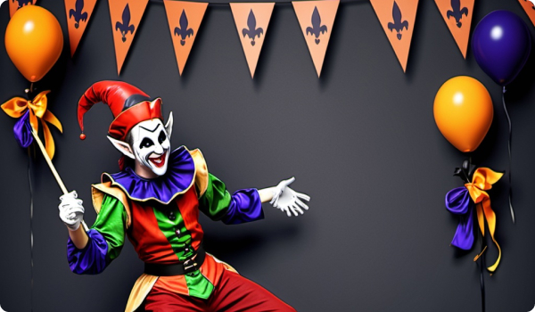 Halloween Jester Costumes for Adults & Kids