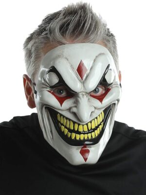 Adult Evil Jester Mask