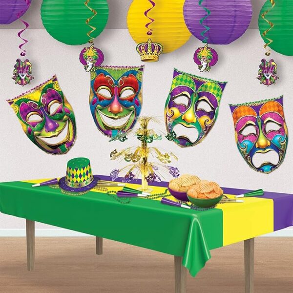 Beistle Face Cut Outs - Decor