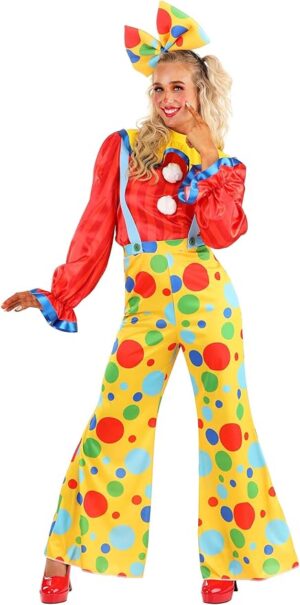 Colorful Circus Jester Outfit