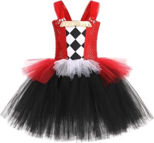 FYMNSI Clown Costume for Girls