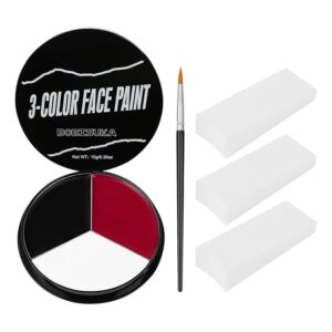 Face Painting Kit for Halloween Clown Makeup