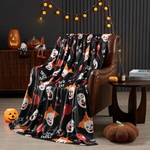 Gogreen Twin Halloween Joker Cozy Printed Blanket