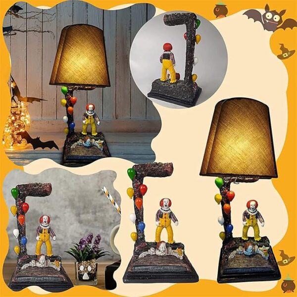 Halloween Creative Dancing Clown Table Lamp