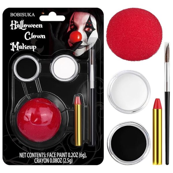 Halloween Joker Clown Makeup Kit