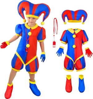 Hollowen Cosplay Clown Costumes for Boys