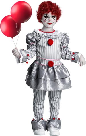 IKALI Clown Kids Costume