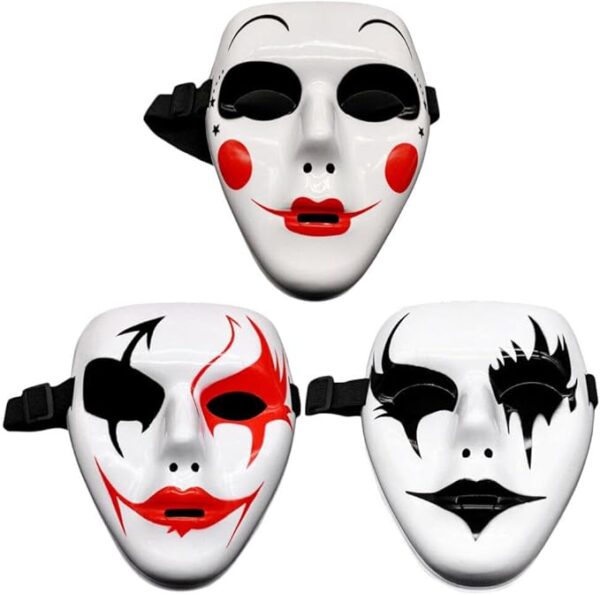 Jester Costume Creepy Mask