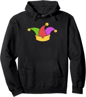 Jester Hat Comedian Pullover Hoodie