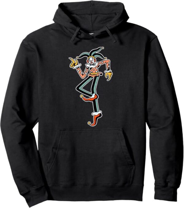 Jester Payaso Trickster Clown Pullover Hoodie