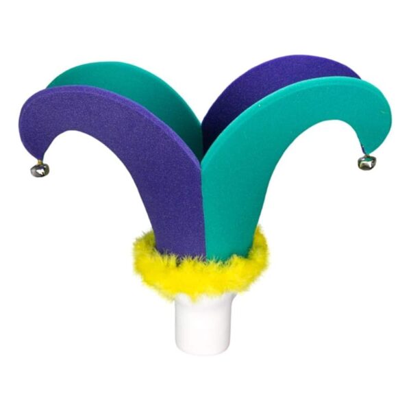 Mardi Gras 2 Points Jester Hat - Back