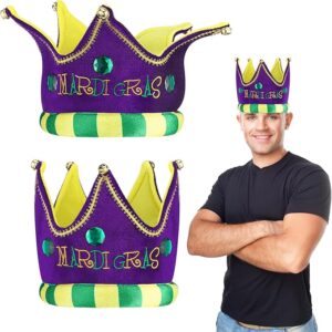 Mardi Gras Jester Royal King Crown