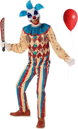 Scary Clown Halloween Costume