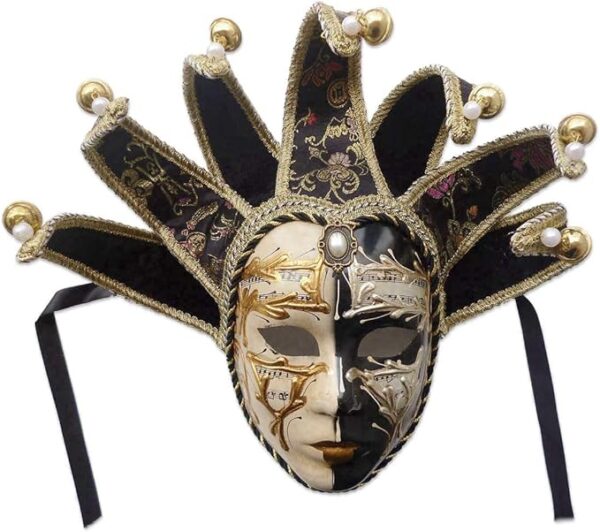 Music Jester Venetian Mask