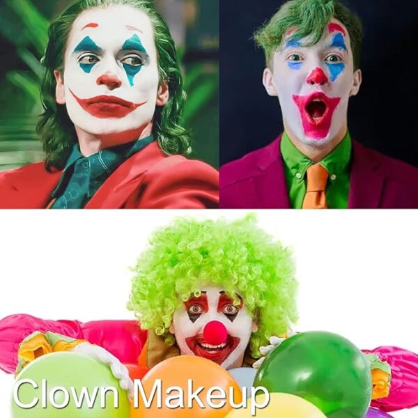 Professional Oil Body Paint For Adults Clown Cosplay Halloween 2