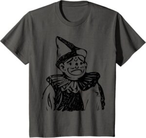 Sad Clown Court Jester T-Shirt