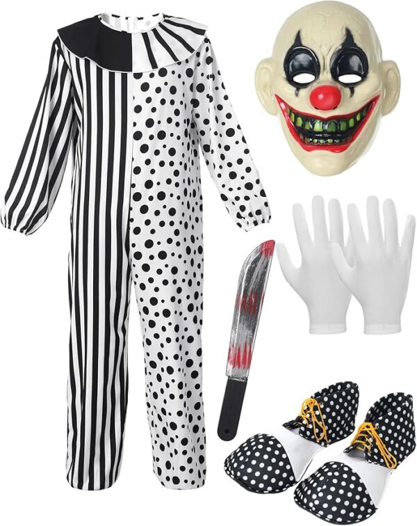 Scary Killer Clown Costume