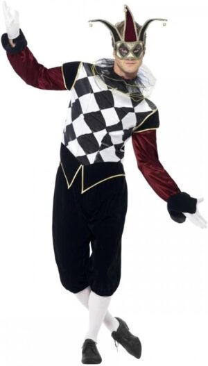 Gothic Venetian Harlequin Costume