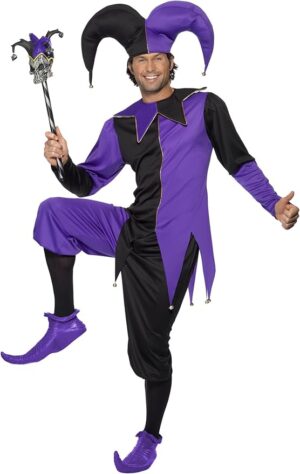 Men's Medieval Jester Costume