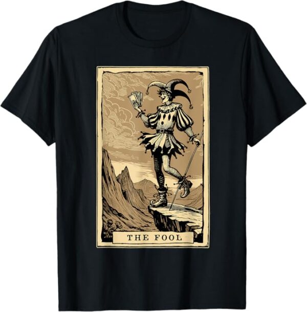 Tarot Card Shirt Jester The Fool