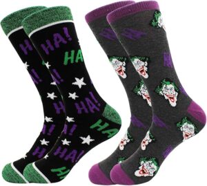 The Joker Ha Ha Socks