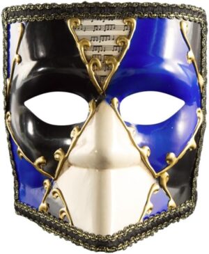 Venetian Joker Masquerade Mask