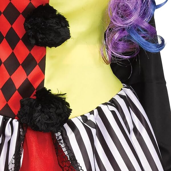 Women's Freakshow Clown Adult Costume - Top