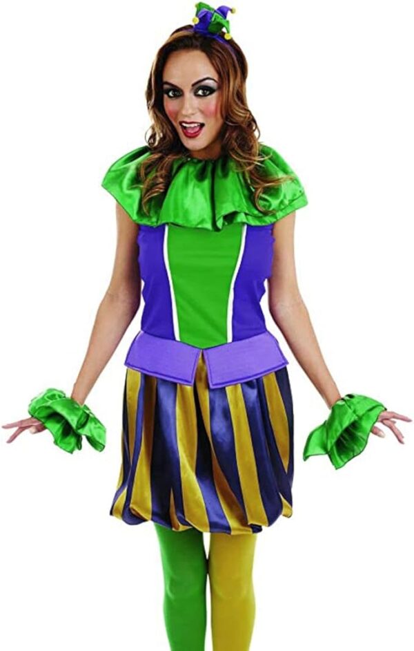 Women Jester Costume - Zoom In